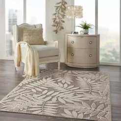 Online Kirklands Home Natural Botanical Outdoor Area Rug, 6x9