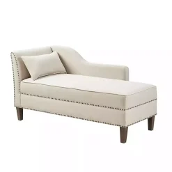Discount Kirklands Home Natural Brett Accent Chaise Lounge Tan