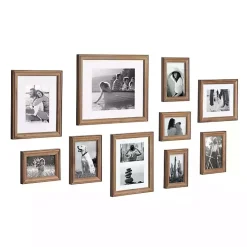 Kirklands Home Natural 10-pc. Gallery Wall Frame Set Brown