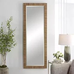 Sale Kirklands Home Natural Coastal Full-Length Wall Mirror
