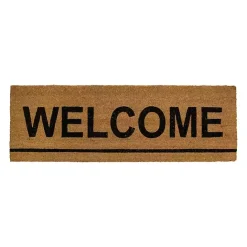 Outlet Kirklands Home Natural Coir Welcome Doormat
