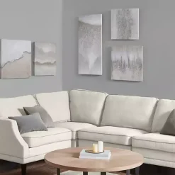 Discount Kirklands Home Natural Essence Canvas Art Prints, Set of 5 Gray