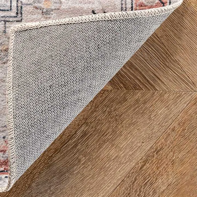 Best Kirklands Home Natural Faded Vintage Washable Area Rug, 3x5