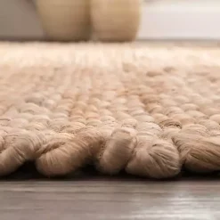 Clearance Kirklands Home Natural Halsey Area Rug, 5x8 Tan