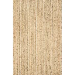 Outlet Kirklands Home Natural Hand Woven Rigo Jute Area Rug, 10x14 Tan