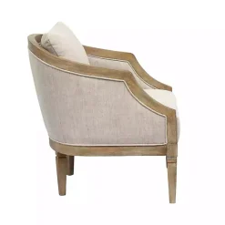 Outlet Kirklands Home Natural Hemp Martha Stewart Accent Chair Tan