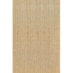 Best Kirklands Home Natural Intertwined Santal Outdoor Area Rug, 7x9 Tan