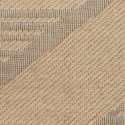 Discount Kirklands Home Natural Jute Woven Diamond Area Rug, 5x7
