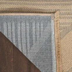 Hot Kirklands Home Natural Jute Woven Diamond Area Rug, 7x9
