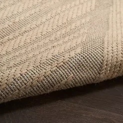 Hot Kirklands Home Natural Jute Woven Diamond Area Rug, 7x9