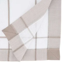 Online Kirklands Home Natural Long Banded Border Table Runner, 108 in.