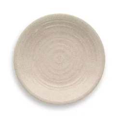 New Kirklands Home Natural Madden Melamine Salad Plates, Set of 6 Tan