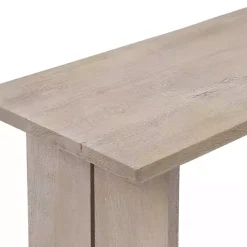 Hot Kirklands Home Natural Mango Wood Farmhouse Console
