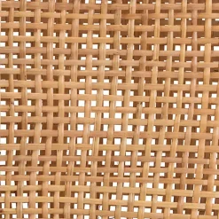 Outlet Kirklands Home Natural Rat and Wood Counter Stool Tan