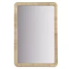New Kirklands Home Natural Rattan Frame Rectangle Wall Mirror