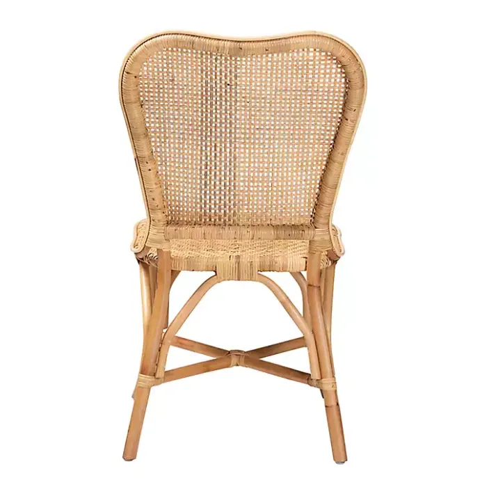 Hot Kirklands Home Natural Rat Woven Irene Dining Chair Tan