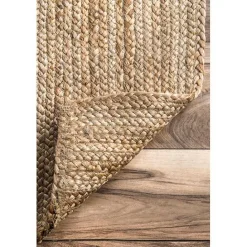 Discount Kirklands Home Natural Reno Woven Area Rug, 8x10 Tan