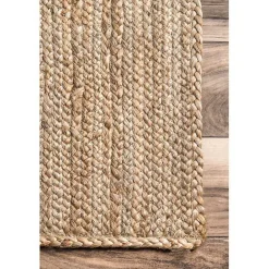 Discount Kirklands Home Natural Reno Woven Area Rug, 8x10 Tan