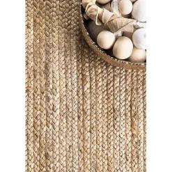 Clearance Kirklands Home Natural Reno Woven Area Rug, 4x6 Tan