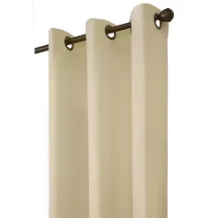 Hot Kirklands Home Natural Room Darkening Curtain Panel Set, 54 in. Tan