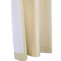 Clearance Kirklands Home Natural Room Darkening Curtain Panel Set, 84 in. Tan
