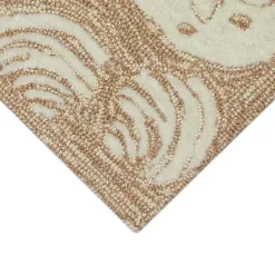 Online Kirklands Home Natural Sand Dollar Outdoor Accent Rug