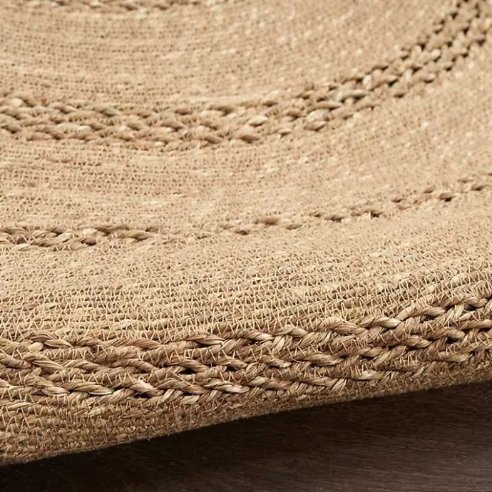Hot Kirklands Home Natural Seagrass Indoor/Outdoor Area Rug, 4x4 Tan