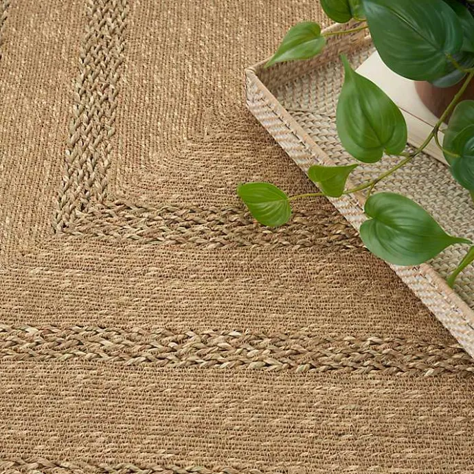Online Kirklands Home Natural Seagrass Indoor/Outdoor Area Rug, 4x6 Tan