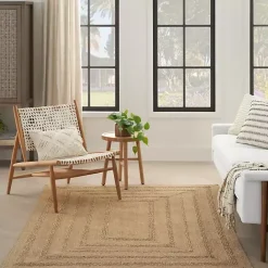 Online Kirklands Home Natural Seagrass Indoor/Outdoor Area Rug, 4x6 Tan