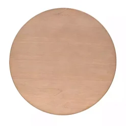 Kirklands Home Natural Skye Round Coffee Table Tan