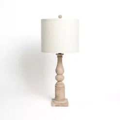 Hot Kirklands Home Natural Spindle Charlotte Table Lamp Tan
