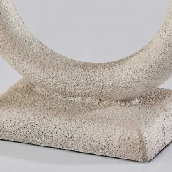 Kirklands Home Natural Stone Ring Ellie Table Lamp Brown