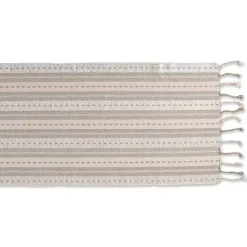 Discount Kirklands Home Natural Tonal Stripe Table Runner