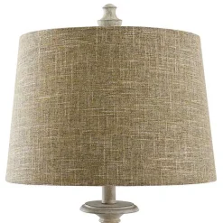 Best Kirklands Home Natural Traditional Farmhouse Table Lamp Tan