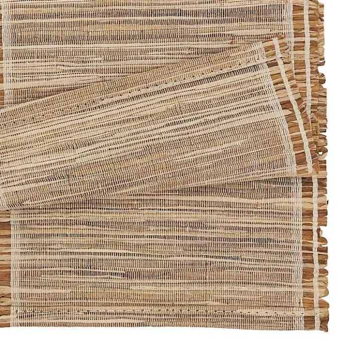 Sale Kirklands Home Natural Water Hyacinth Table Runner Brown