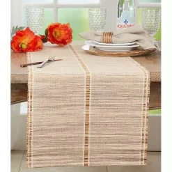 Sale Kirklands Home Natural Water Hyacinth Table Runner Brown
