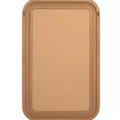 Sale Kirklands Home Natural Wood and Rattan Alessa Wall Mirror
