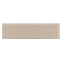 Hot Kirklands Home Natural Wood and Upholstered Seat Bench Tan