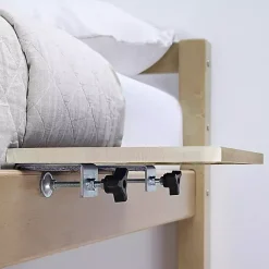 Discount Kirklands Home Natural Wood Bedside Shelf Tan