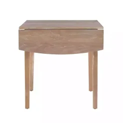 Online Kirklands Home Natural Wood Drop Leaf Dining Table Tan