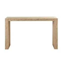 Best Kirklands Home Natural Wood Frame Console Table