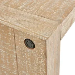 Best Kirklands Home Natural Wood Frame Console Table
