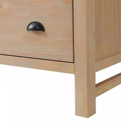 Sale Kirklands Home Natural Wood Grain 6-Drawer Dresser Tan