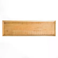 Discount Kirklands Home Natural Wood Hughes Console Table Tan