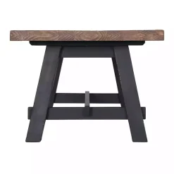 Clearance Kirklands Home Natural Wood Sawhorse Coffee Table, 42x24 in. Tan