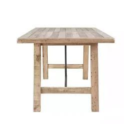 Hot Kirklands Home Natural Wood Sonoma Dining Table Tan