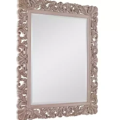 New Kirklands Home Natural Wooden Beveled Wall Mirror