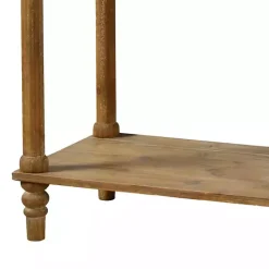 Clearance Kirklands Home Natural Wooden 2-Drawer Console Table