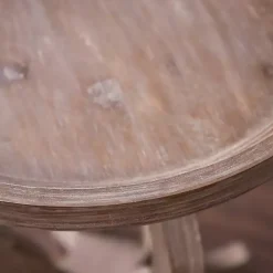 Best Kirklands Home Natural Wooden Parker Accent Table Brown
