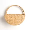 Kirklands Home Natural Woven Basket Wall Shelf
